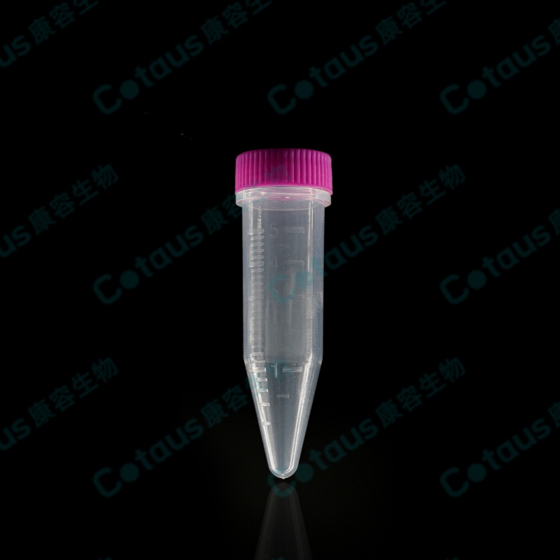 5ml Micro Centrifuge Tube pẹlu fila dabaru